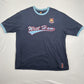 Official Retro West Ham United Leisure Football Shirt  Large