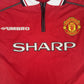 Manchester United 1998/1999/2000 Home Football Shirt  Medium