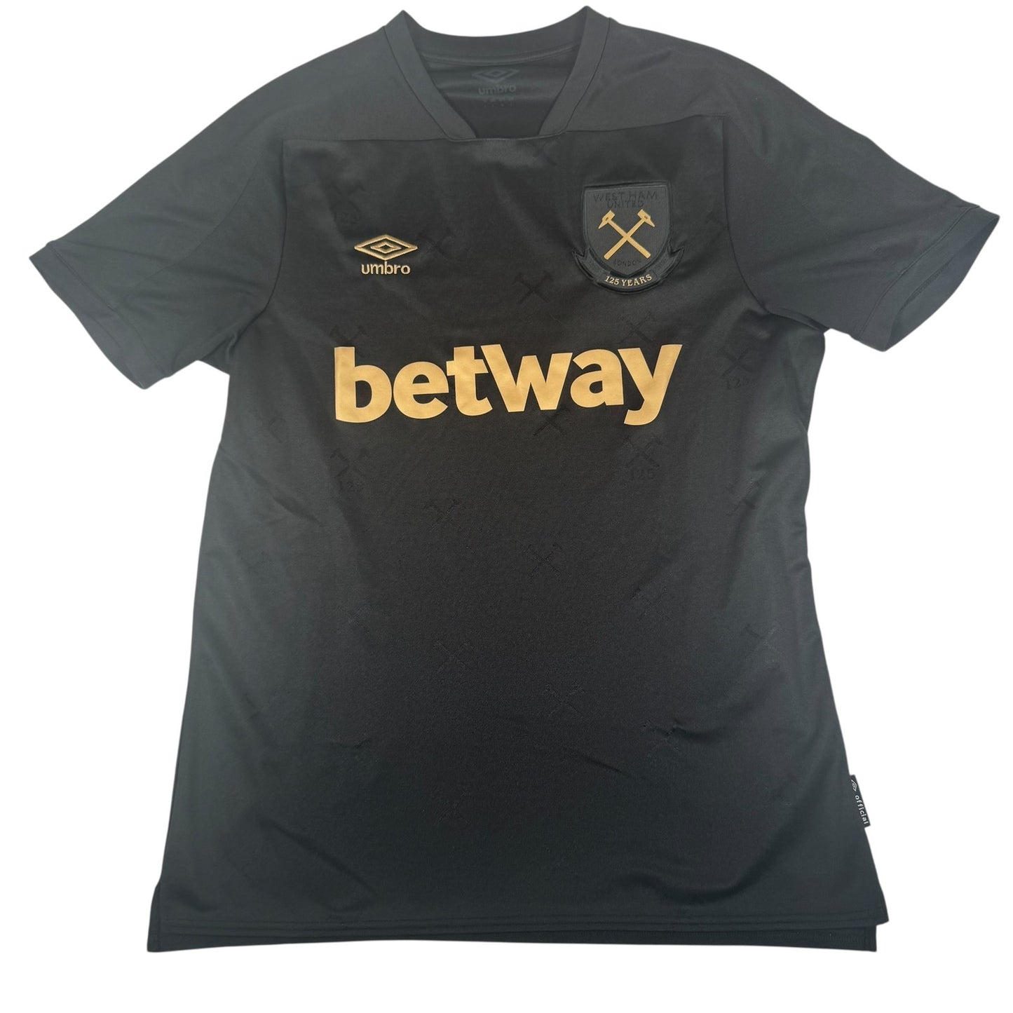 West Ham United 2020/2021 Third Football Shirt  Large