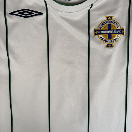 Northern Ireland 2008/2009/2010 Away Football Shirt  Large