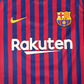 Barcelona 2018/2019 Home Football Shirt  Men’s Large - Football Shirt Kingdom