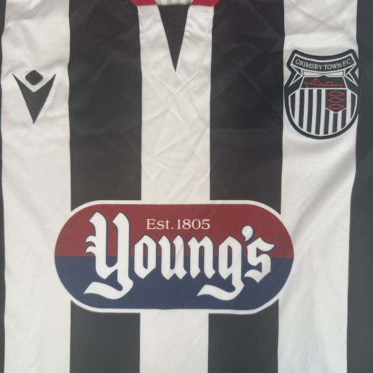 Grimsby Town 2021/2022 Home Football Shirt  Medium