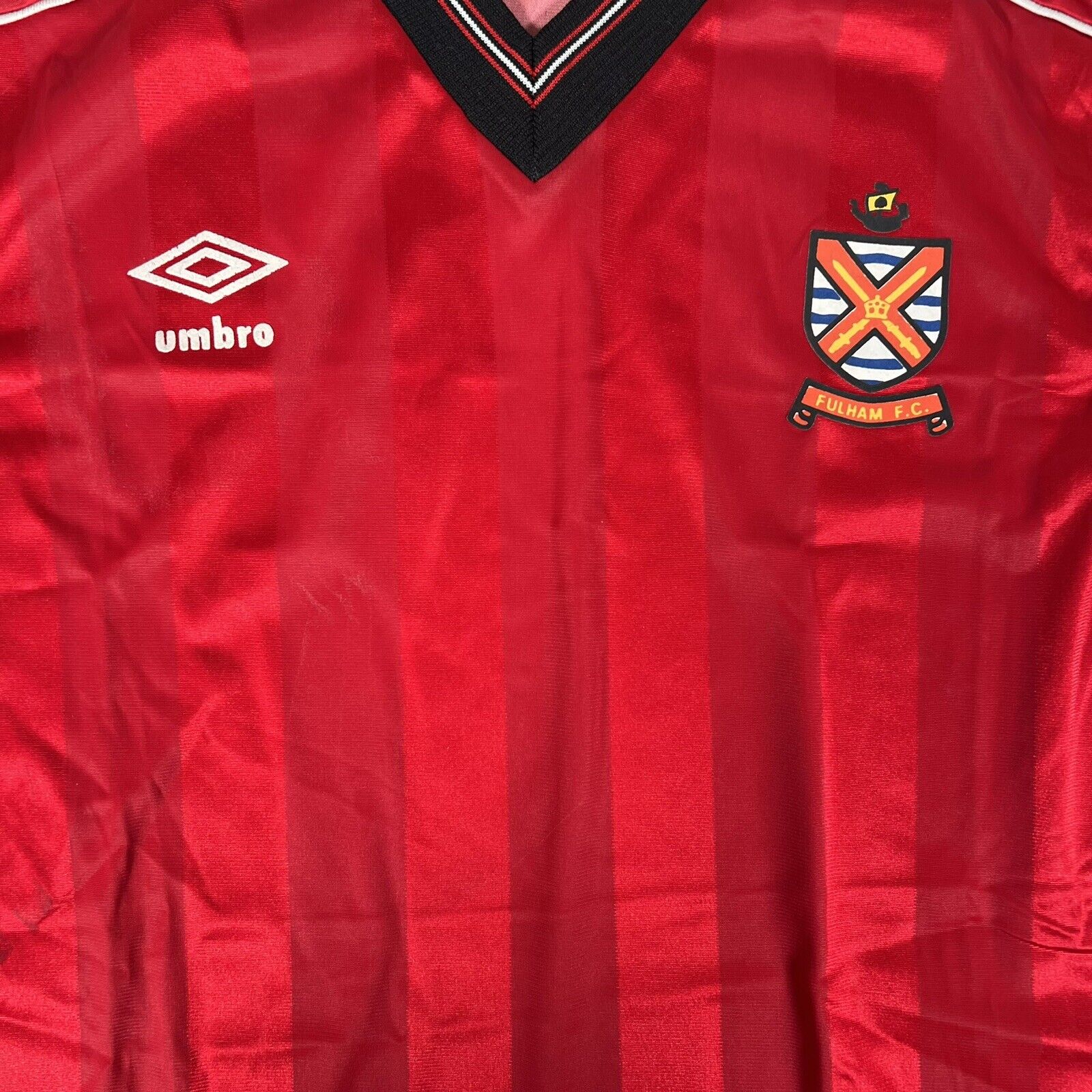 fulham 1985 1986 1987 away football shirt men s medium 11