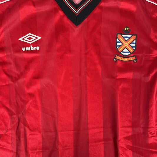 fulham 1985 1986 1987 away football shirt men s medium 11