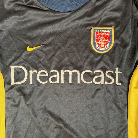 Arsenal 1999/2000 Goalkeeper Football Shirt  Small