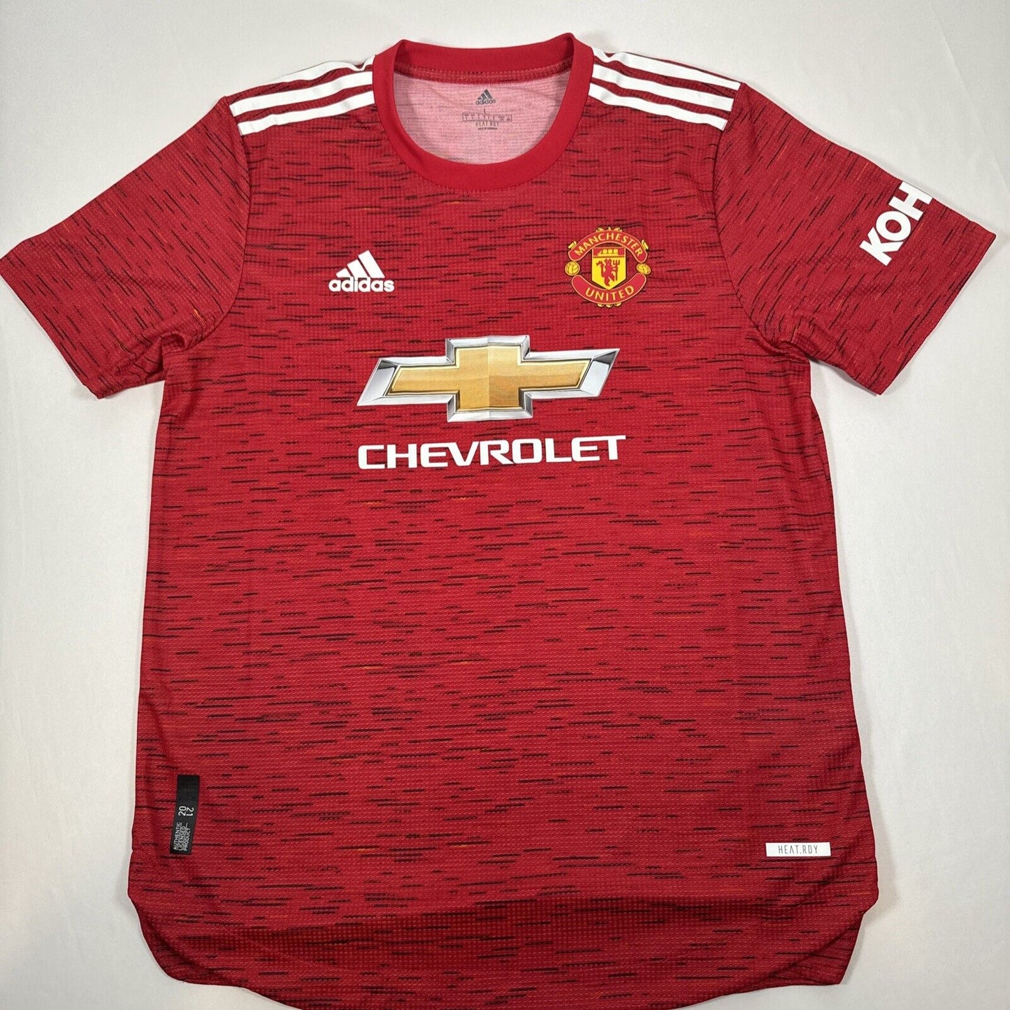 RONALDO 7 Manchester United 2020/2021 HEAT RDY Spec Home Football Shirt Large