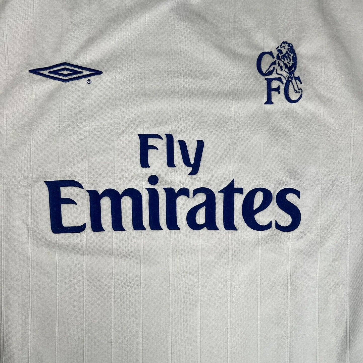 Chelsea 2001/2002/2003 Away Third Football Shirt  Large - Football Shirt Kingdom