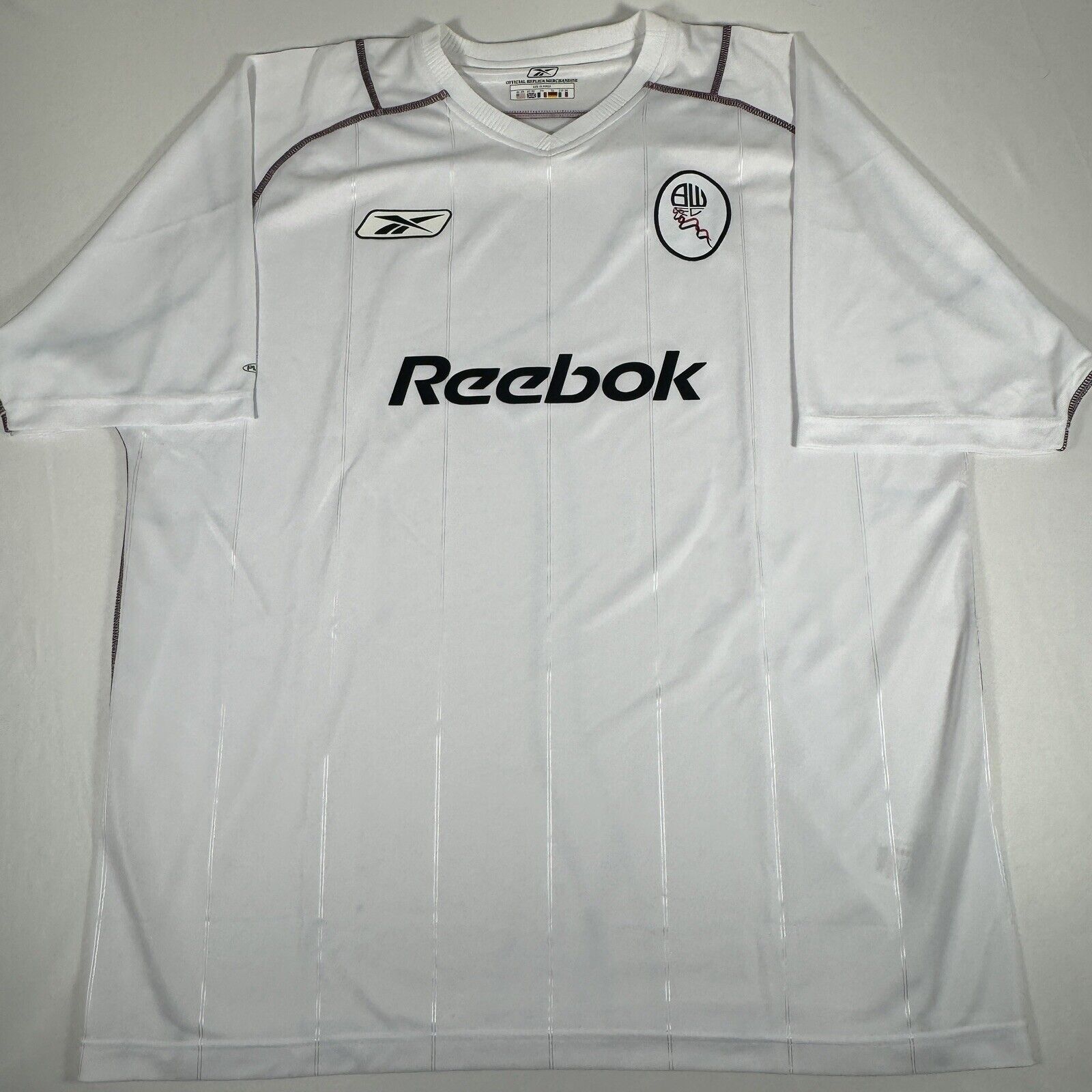 bolton wanderers 2003 2004 2005 home football shirt xl2
