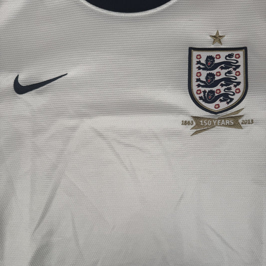 England 2013/2014 130th Anniversary Home Football Shirt  XL
