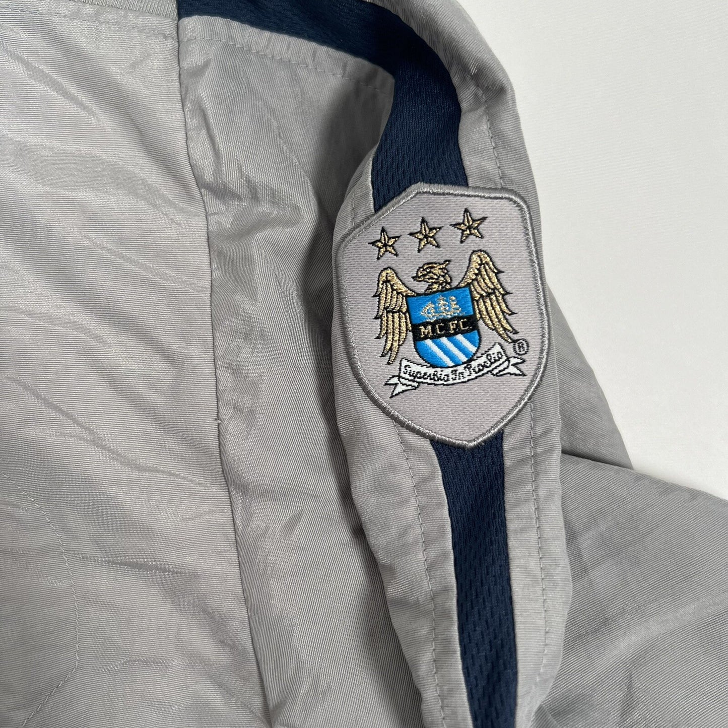manchester city 2005 2006 reebok grey football jacket coat large5