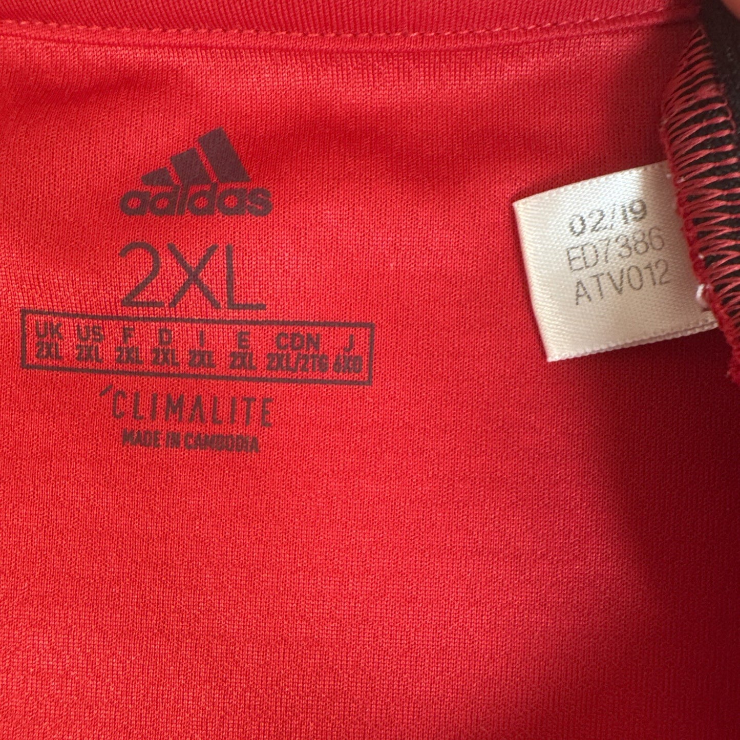 manchester united 2019 2020 home football shirt 2xl xxl5