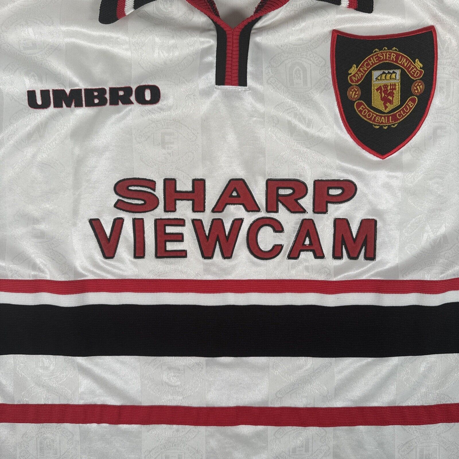 Manchester United 1997/1998/1999 Away Football Shirt Men’s Medium - Football Shirt Kingdom