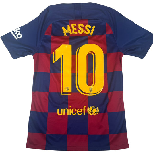 MESSI 10 Barcelona 2019/2020 Home Football Shirt  Small