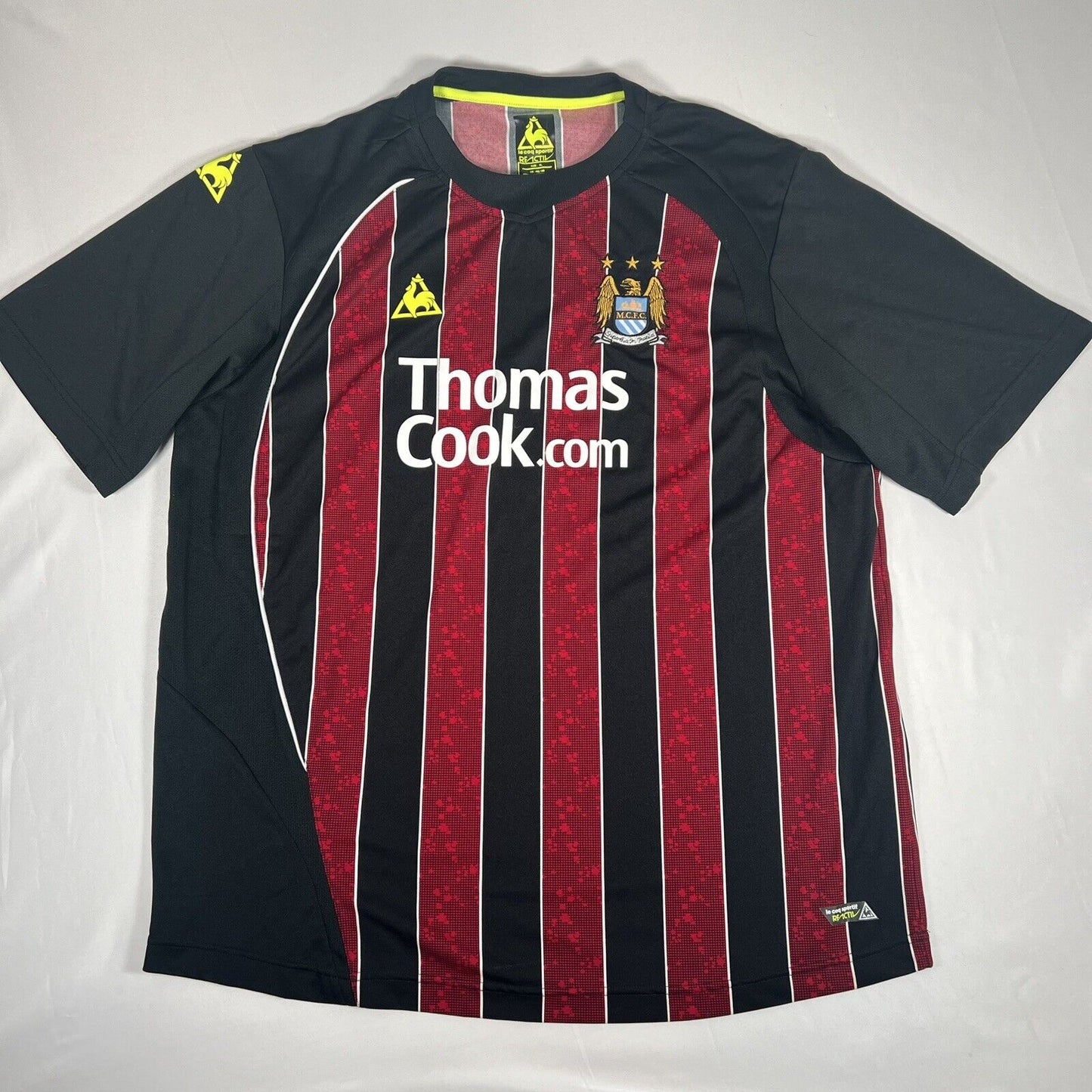 manchester city 2008 2009 away football shirt men s xl2