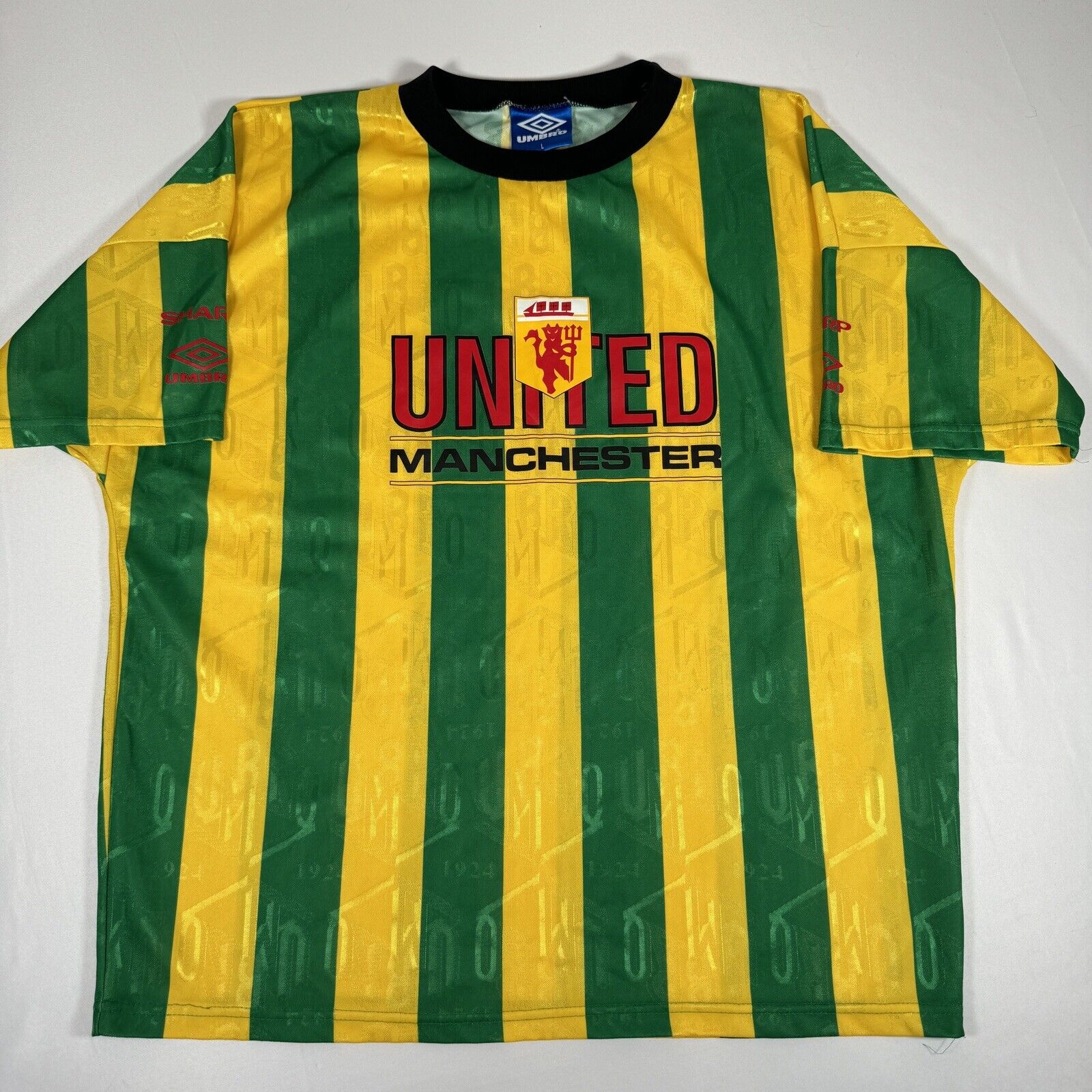 manchester united 1992 1993 training football shirt large2
