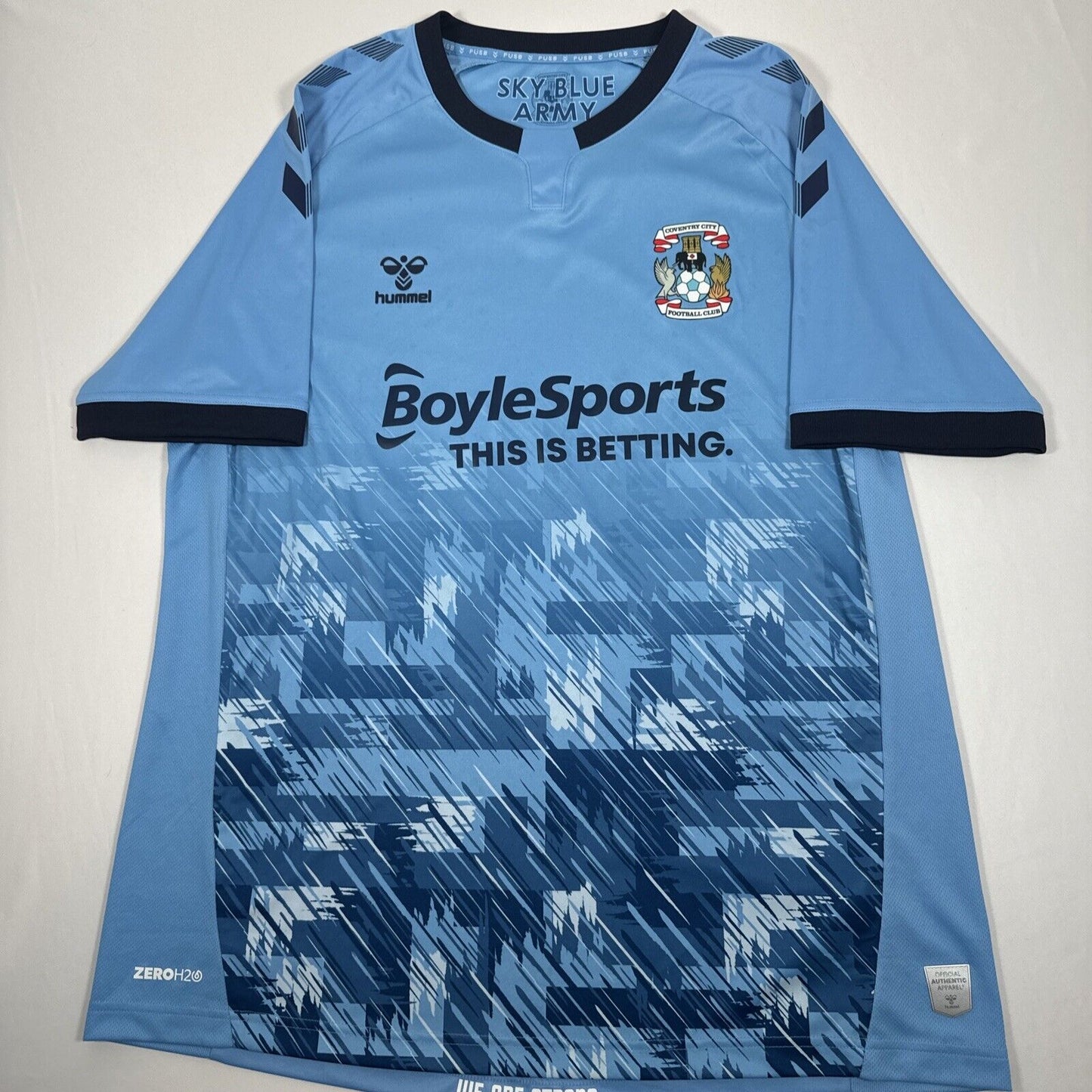 Coventry City 2020/2021 Home Football Shirt Men’s 2XL XXL