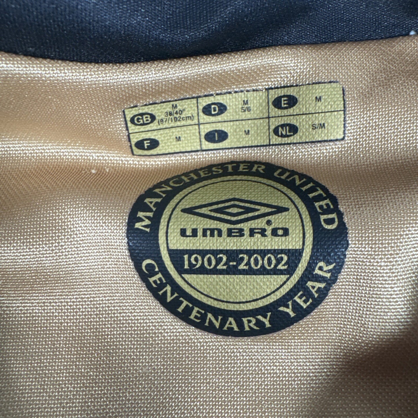 manchester united 2001 2002 away third football shirt reversiblecentenary medium7