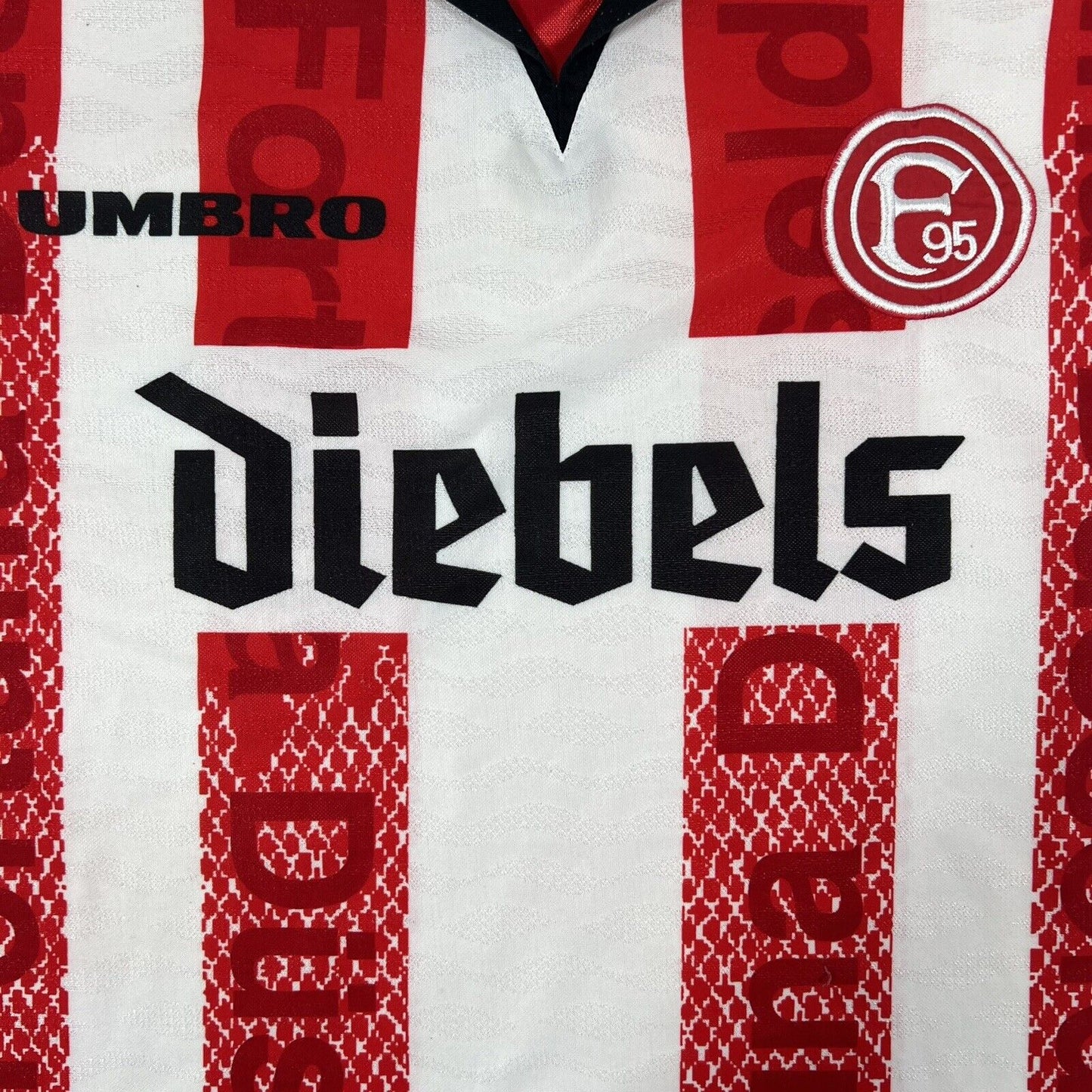 Fortuna Düsseldorf 1996/1997/1998 Home Football Shirt  XL - Football Shirt Kingdom