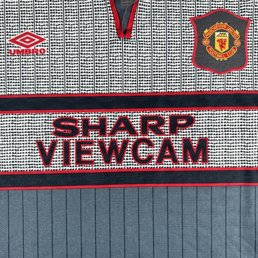 Manchester United 1995/1996 Away Football Shirt  XXL 2XL - Football Shirt Kingdom