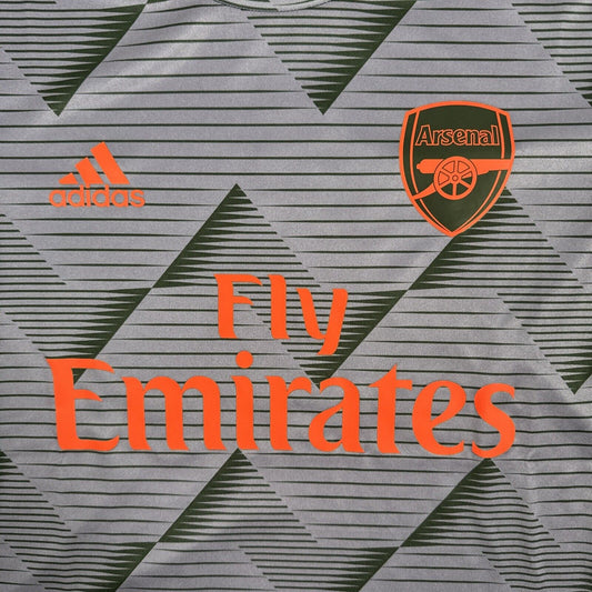Arsenal 2019/2020 Pre-match Training Football Shirt  Small - Football Shirt Kingdom
