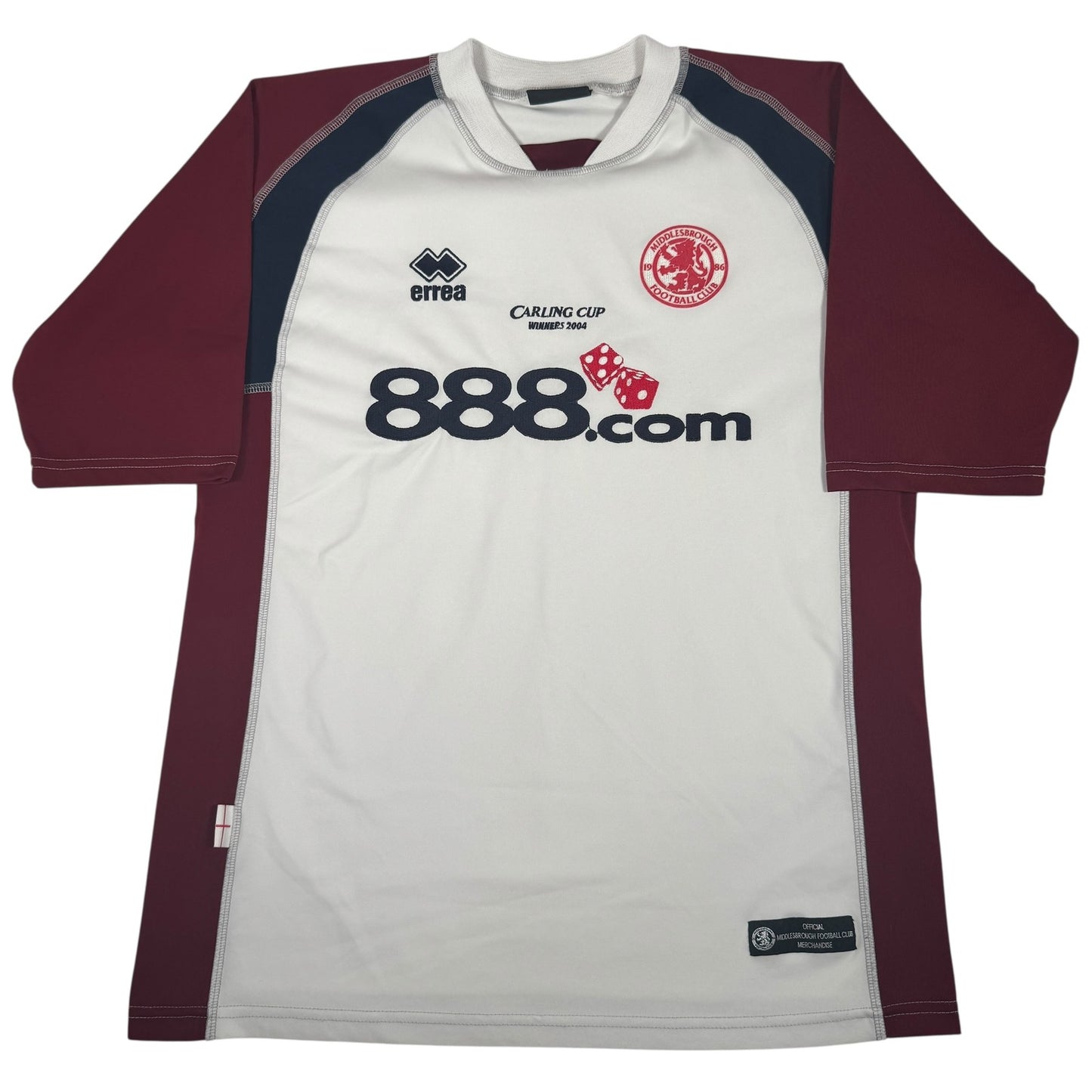 Middlesbrough 2004/2005 Carling Cup Winners Away Football Shirt 3XL