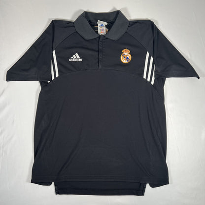 Real Madrid 2001/2002 Centenary Training Football Shirt Large — full front view