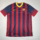 barcelona 2013 2014 home football shirt men s large2