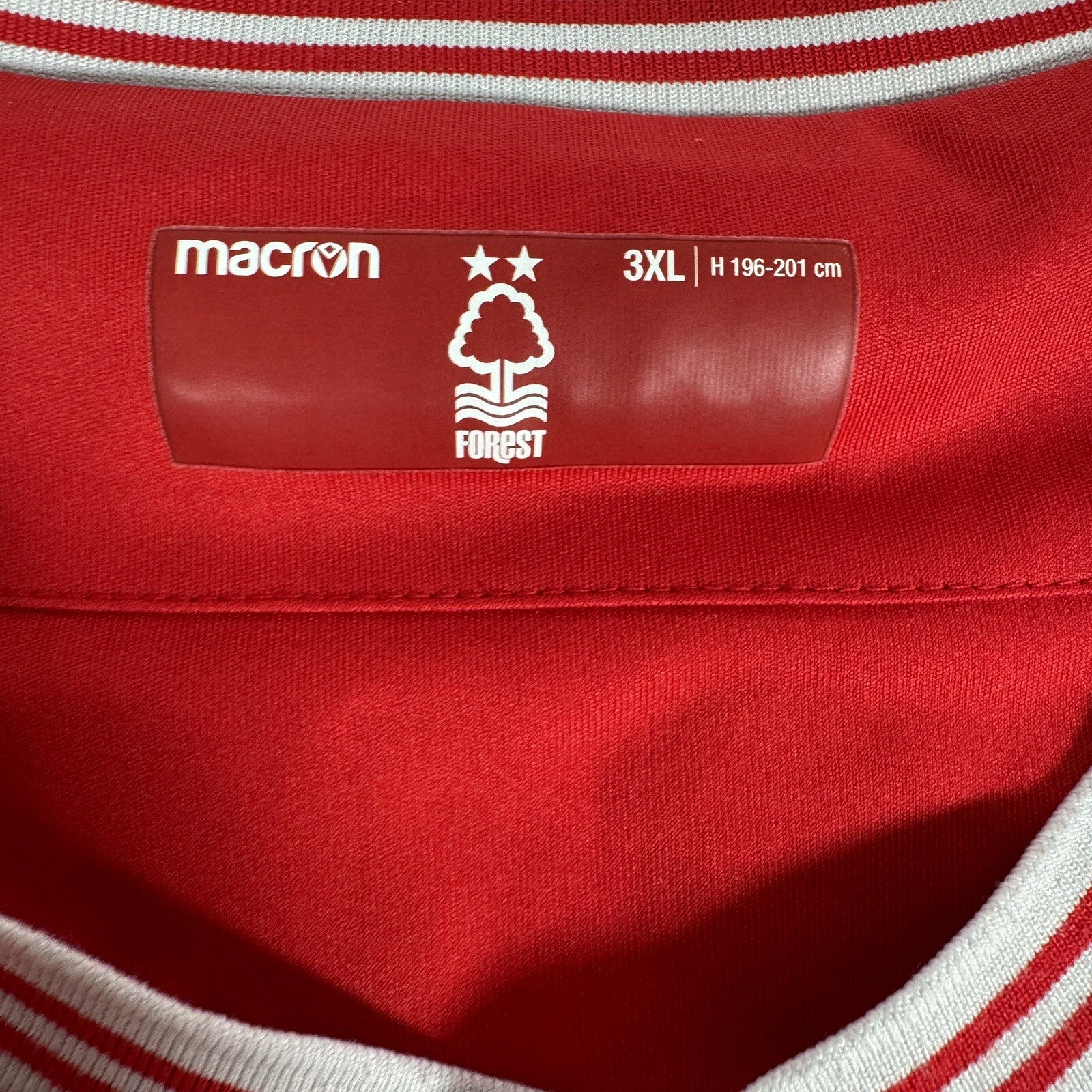 Nottingham Forest 2020/2021 Home Football Shirt  3XL XXXL - Football Shirt Kingdom