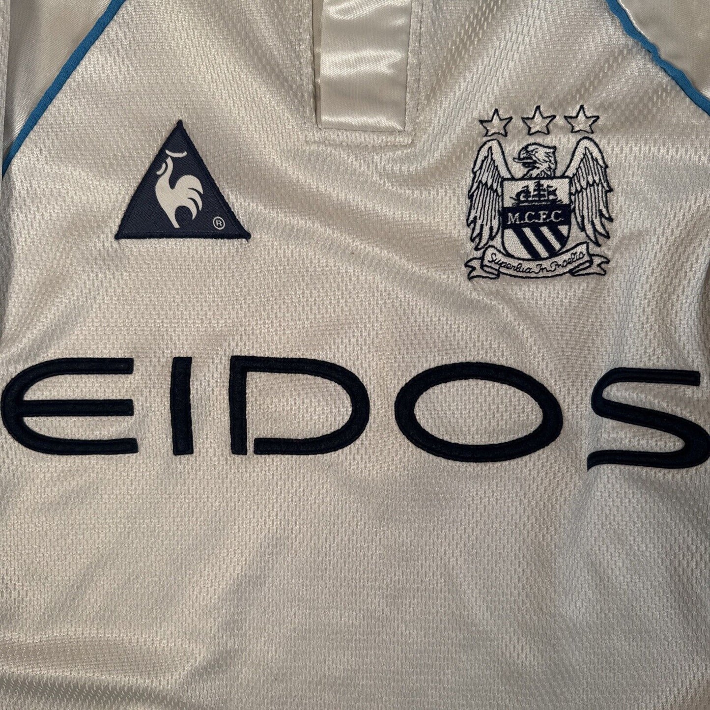 Manchester City 1999/2000 Away Football Shirt Men’s Large - Football Shirt Kingdom