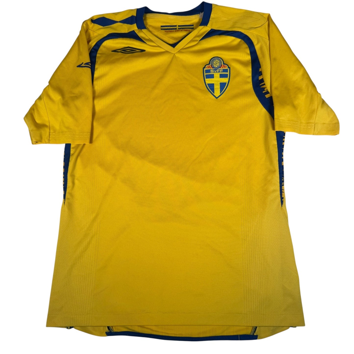 Sweden 2008/2009/2010 Home Football Shirt  Medium