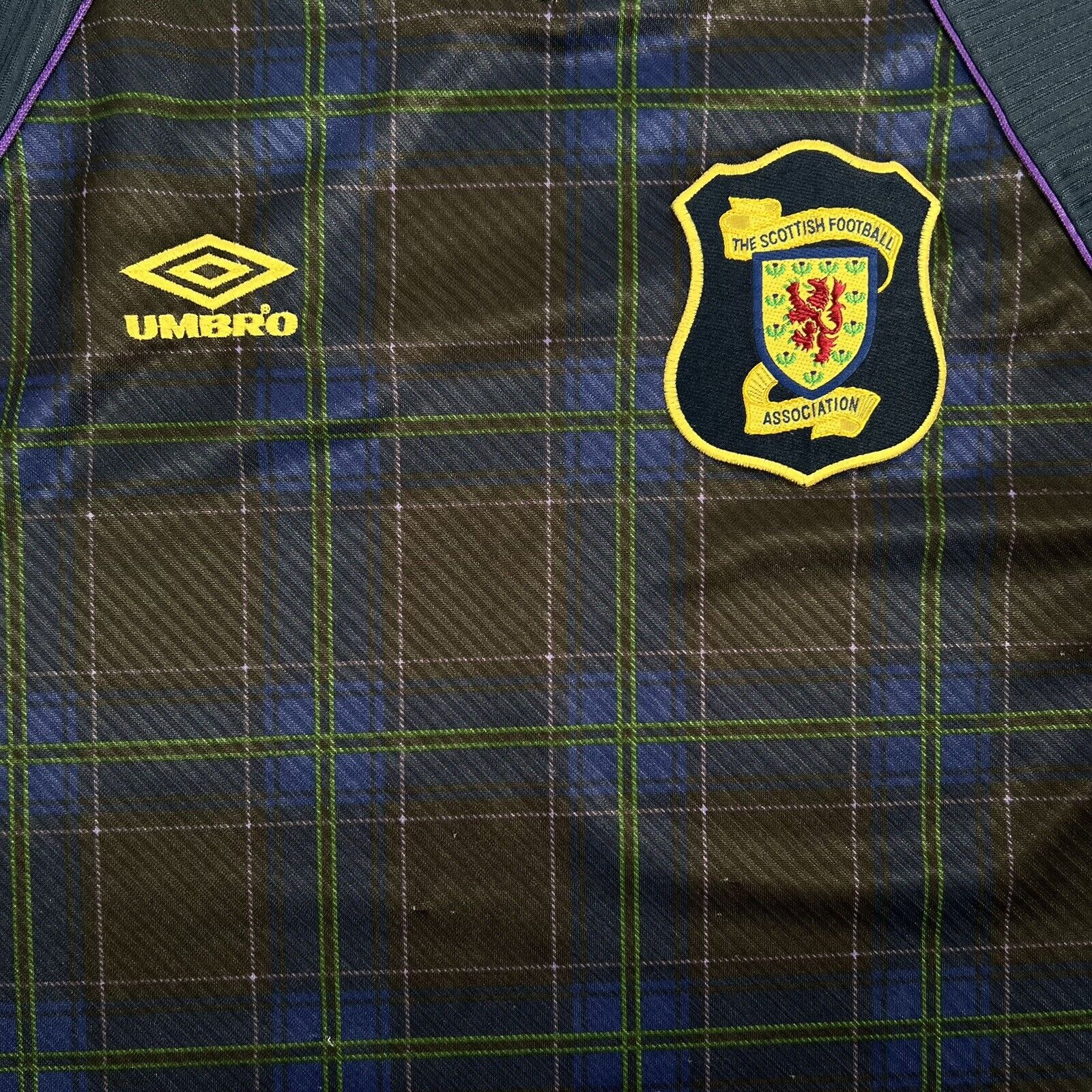 Scotland 1994/1995/1996 Home Football Shirt  Men’s Large - Football Shirt Kingdom
