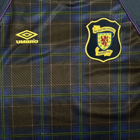 Scotland 1994/1995/1996 Home Football Shirt  Men’s Large - Football Shirt Kingdom
