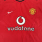 Manchester United 2002/2003/2004 Home Football Shirt  Medium - Football Shirt Kingdom