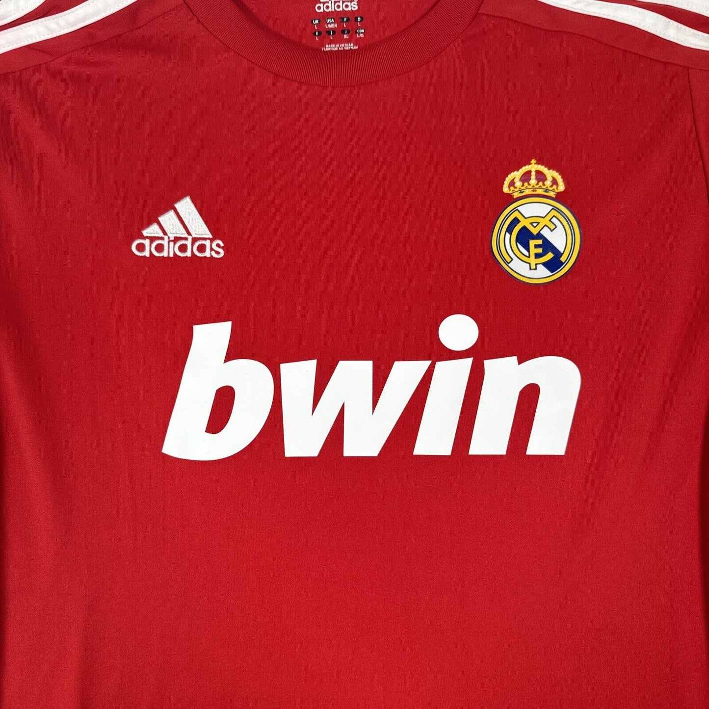 Real Madrid 2011/2012 Third Football Shirt Long Sleeve  Large