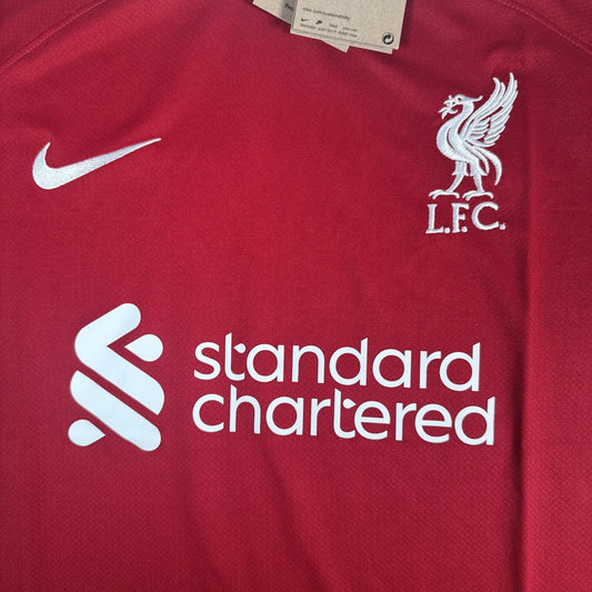 Liverpool 2023/2024 Home Football Shirt  BNWT Medium - Football Shirt Kingdom