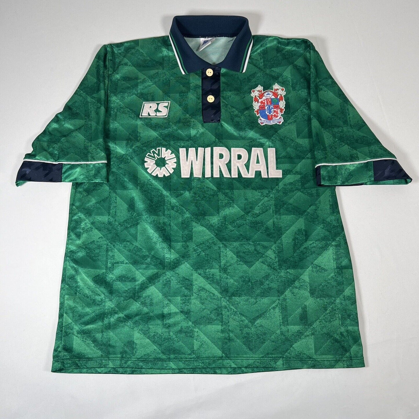tranmere rovers 1993 1994 away football shirt men s large 12