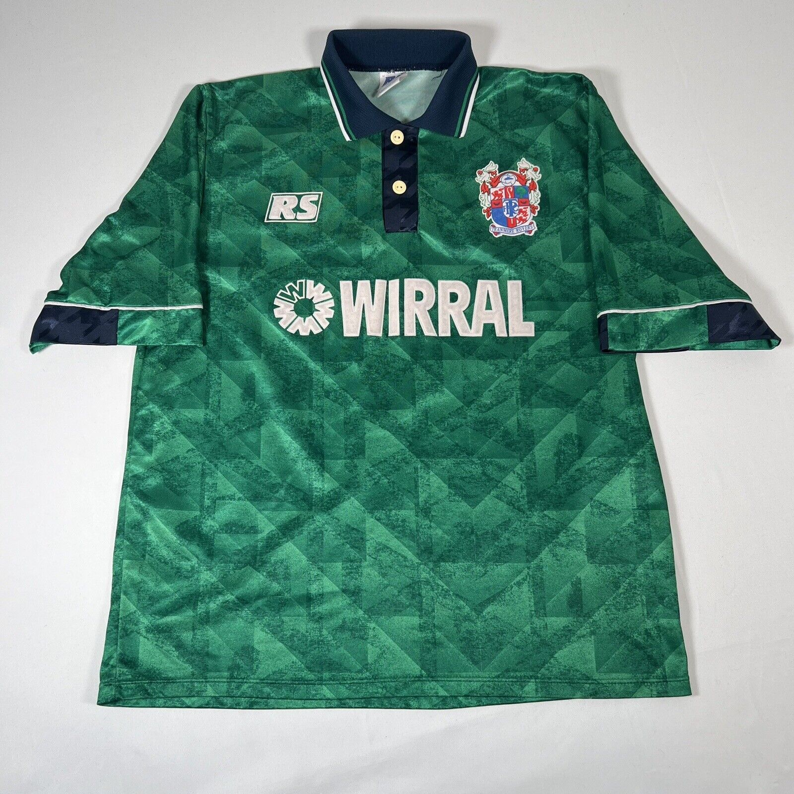 tranmere rovers 1993 1994 away football shirt men s large 12