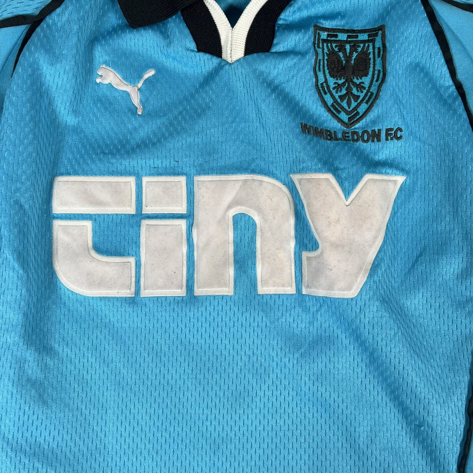 wimbledon 2000 2001 goalkeeper football shirt 26 28 childs 21