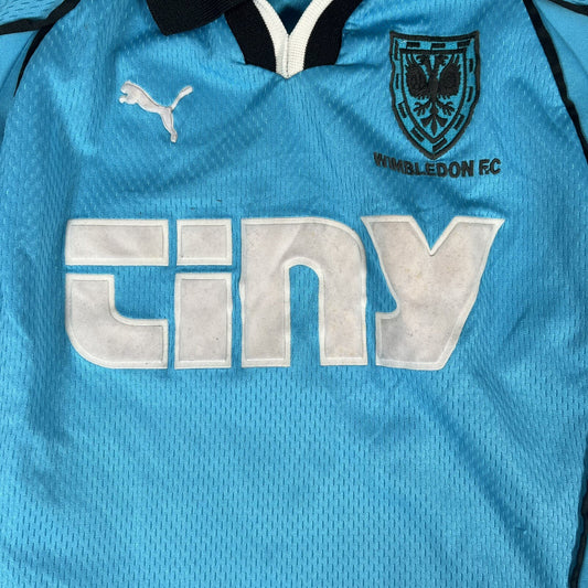 wimbledon 2000 2001 goalkeeper football shirt 26 28 childs 21