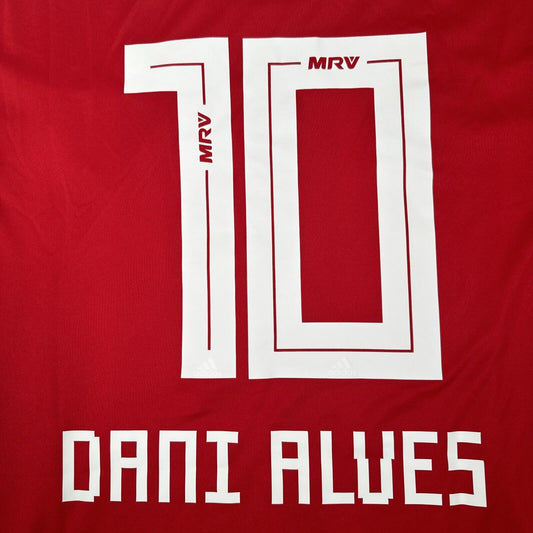 DANI ALVES 10 São Paulo 2019/2020 Away Football Shirt Men’s XL