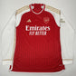 Arsenal 2023/2024 Home Football Shirt  Long Sleeve Large