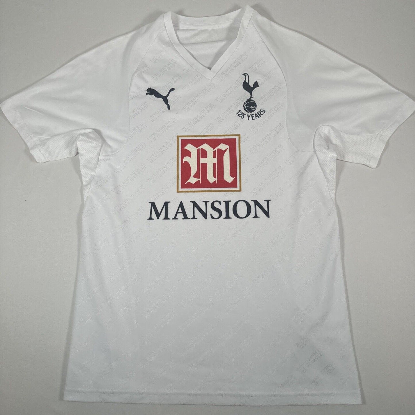 Tottenham 2007/2008 125 Years Home Football Shirt Men’s Small