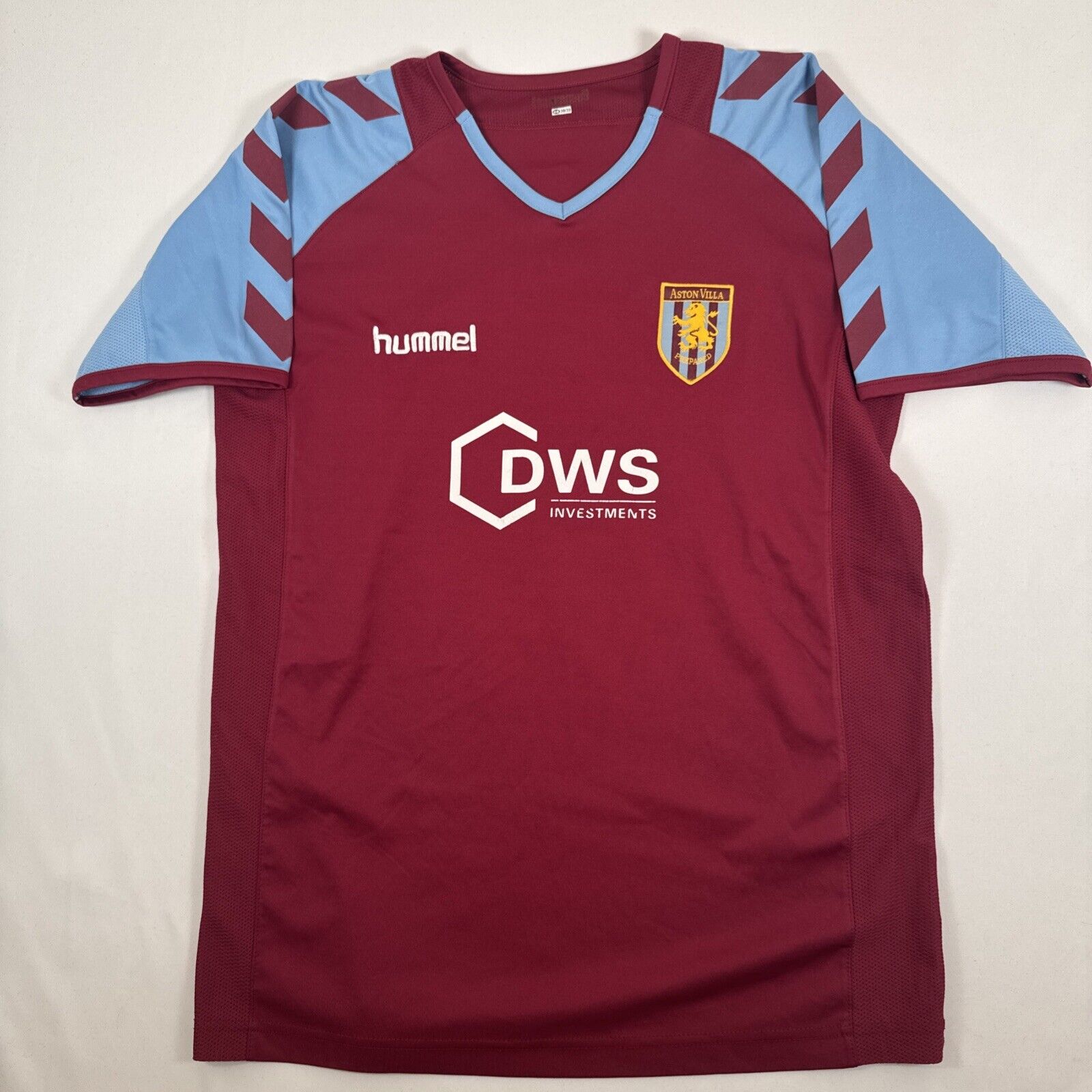 hendrie 7 aston villa 2004 2005 home football shirt 30 323