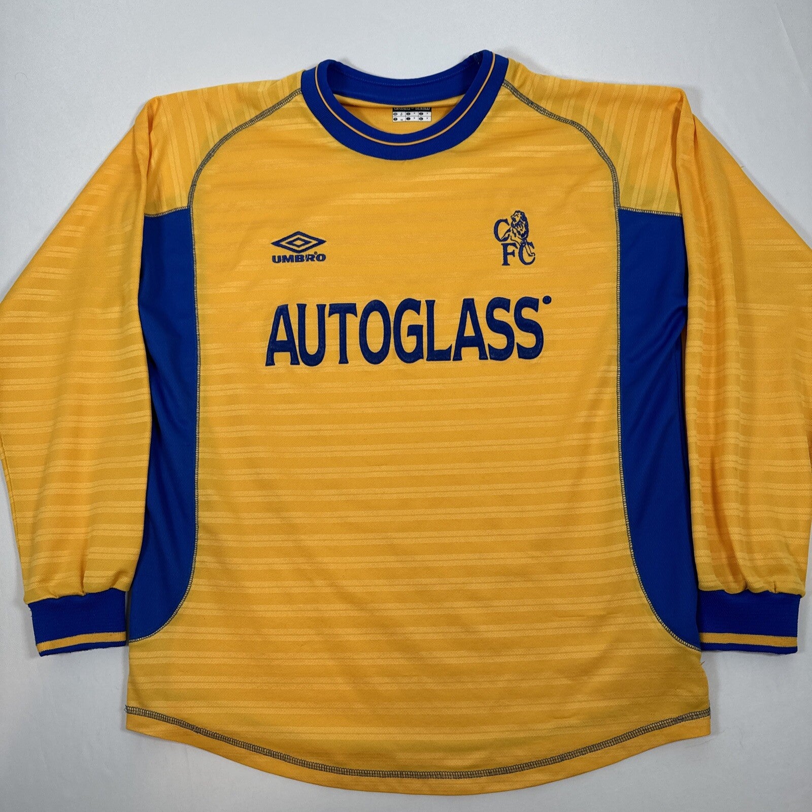 chelsea 2000 2001 away football shirt long sleeve medium2