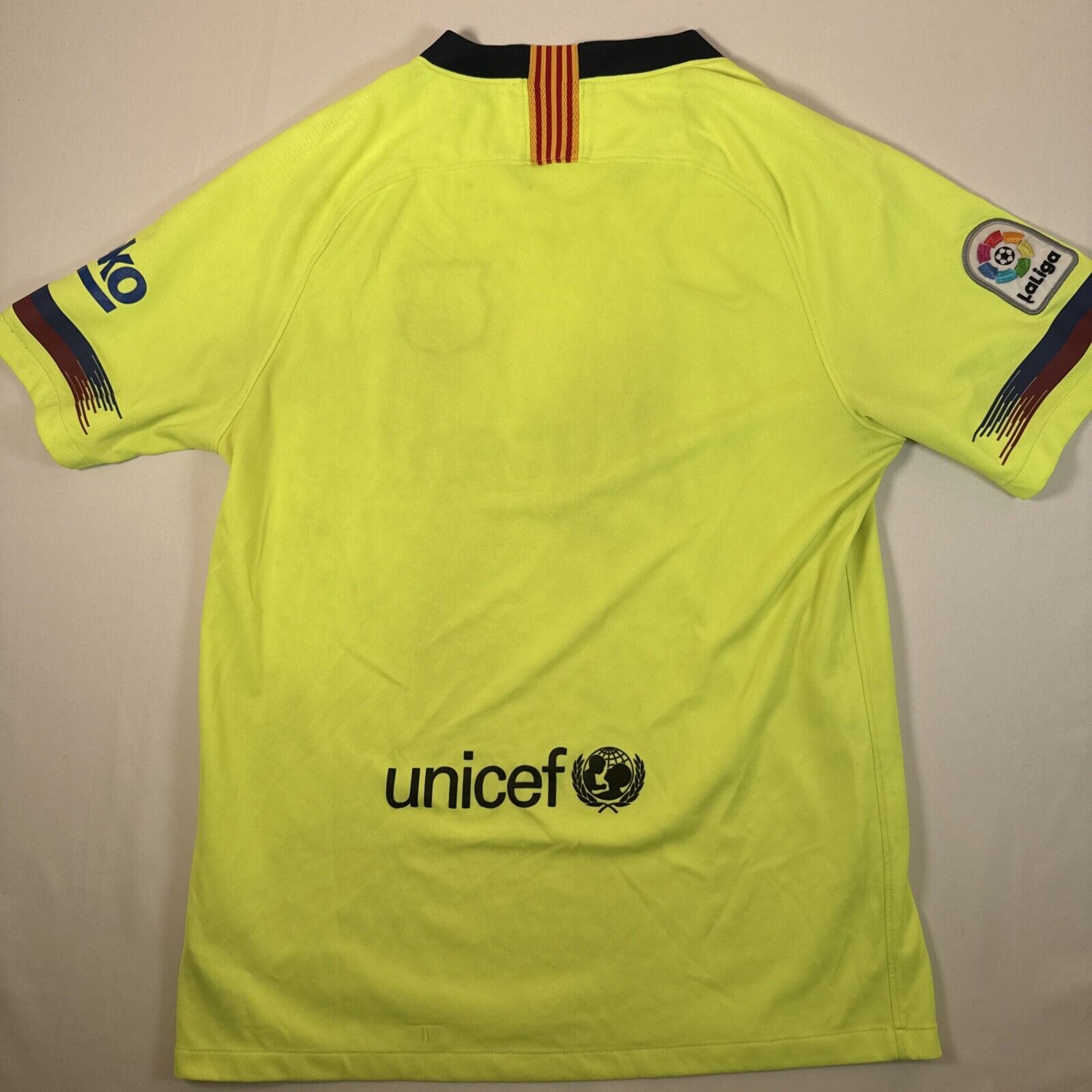 barcelona 2018 2019 away football shirt men s large3