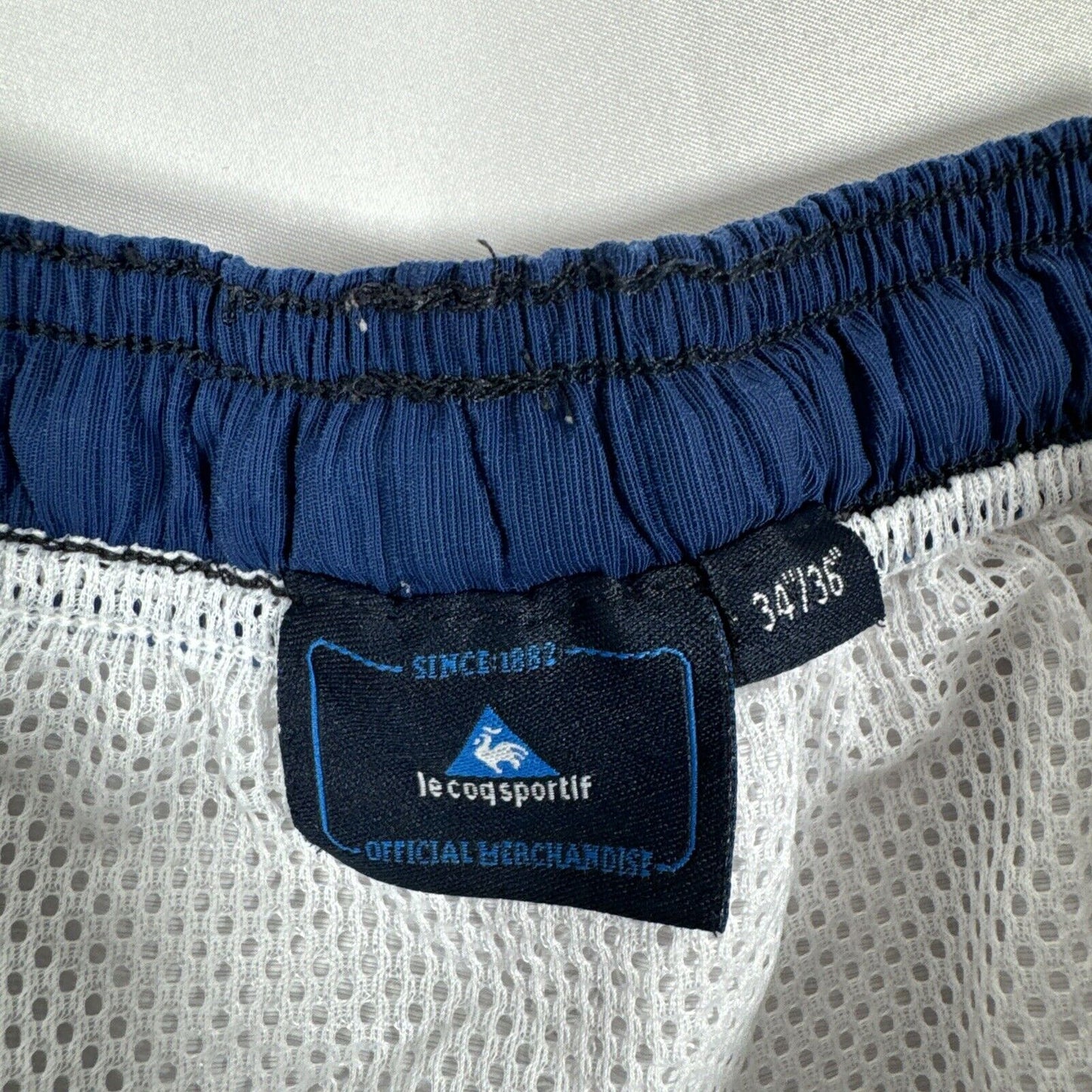 Manchester City 2001/2002/2003 Home Football Shorts Small 34/36