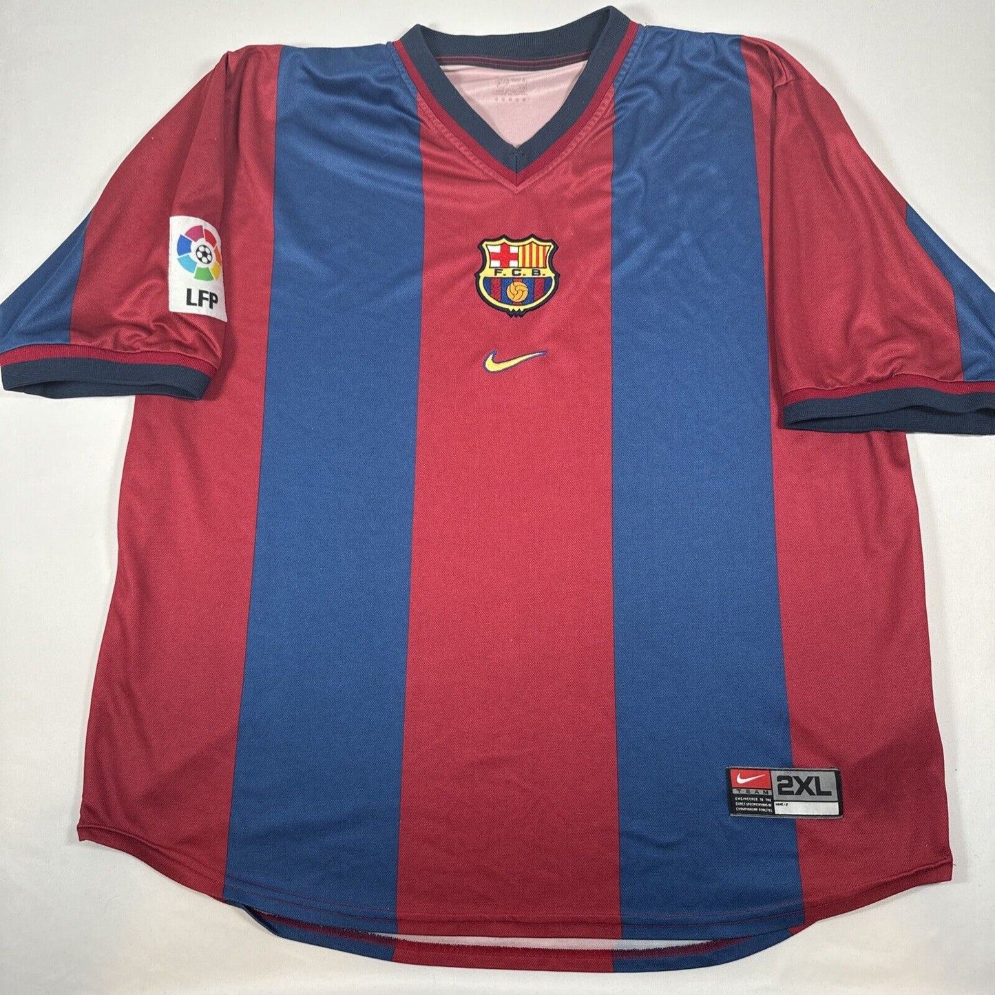 barcelona 1998 1999 home football shirt men s xxl 2xl2