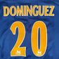 DOMINGUEZ Tottenham Hotpsur 1997/1998 Away Football Shirt Small