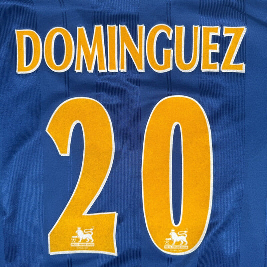 DOMINGUEZ Tottenham Hotpsur 1997/1998 Away Football Shirt Small