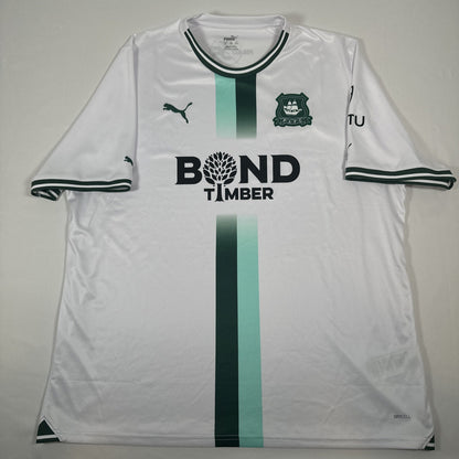 Plymouth Argyle 2023/2024 Away Football Shirt 3XL XXXL — full front view